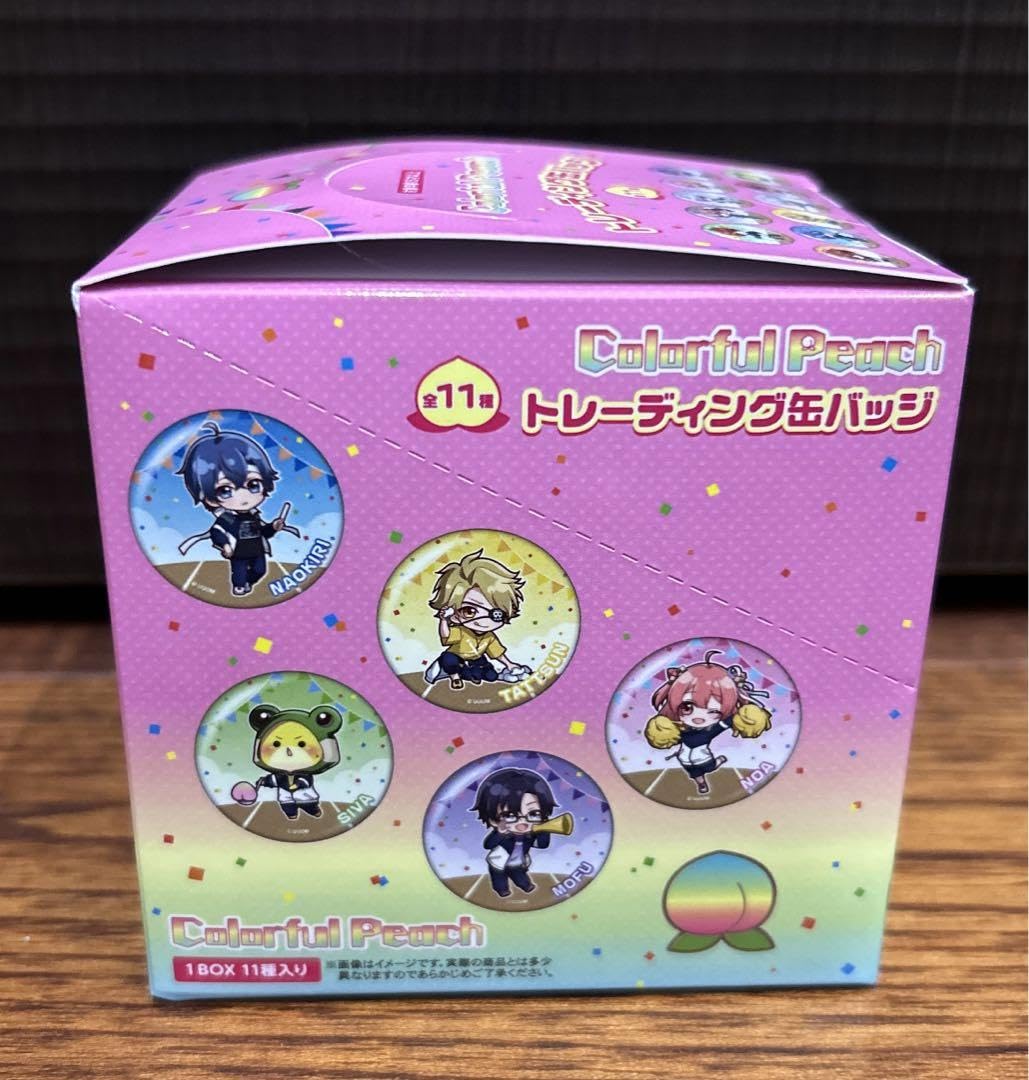 カラフルピーチ　トレーディング缶バッジ　BOX Amazon.co.jp: カラフルピーチ からぴち トレーディング 缶バッジ ゆあ